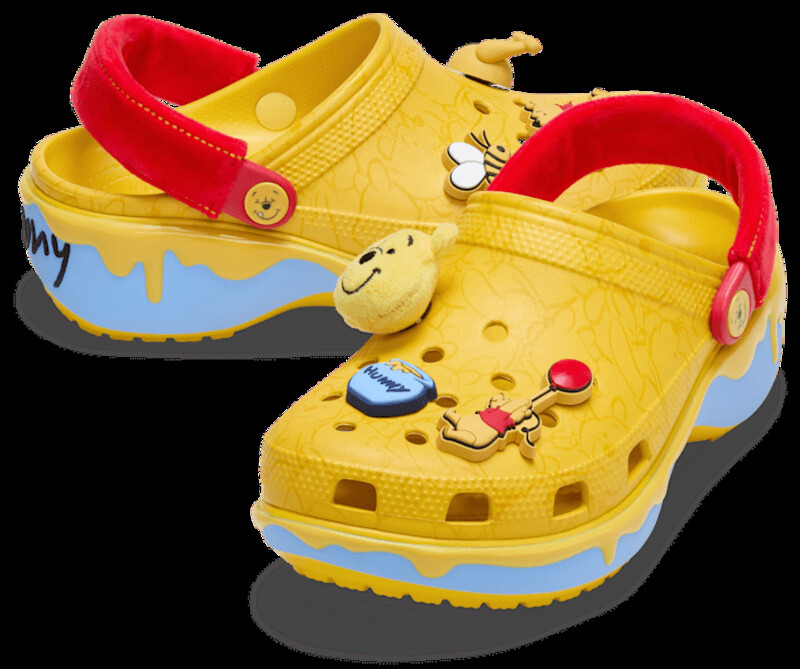 Winnie The Pooh x Crocs Classic Platform Clog 